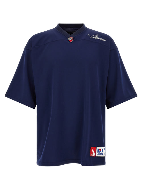 WILLY CHAVARRIA Blue Polyester Sportswear