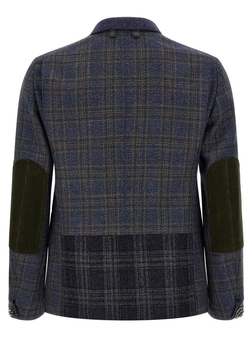 Junya Watanabe Blue Wool Blazer