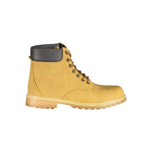 Fila Yellow Polyester Mens Ankle Boot
