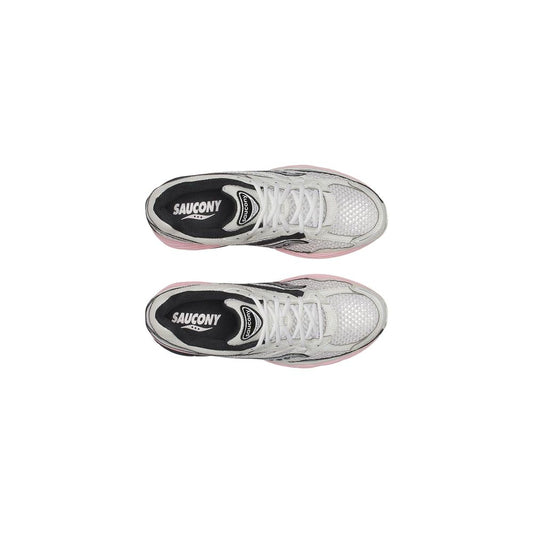 Saucony White Synthetic Athletic Sneakers