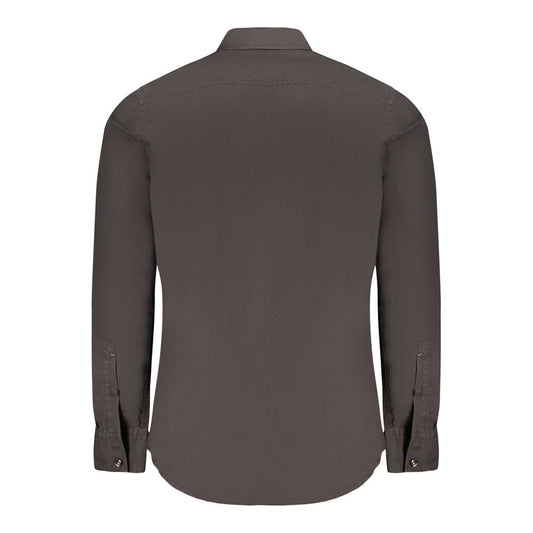 Hugo Boss Black Cotton Men's Shirt