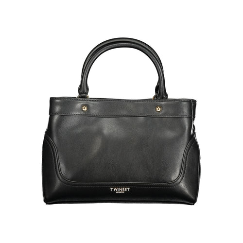 Twinset Black Polyurethane Women's Bag
