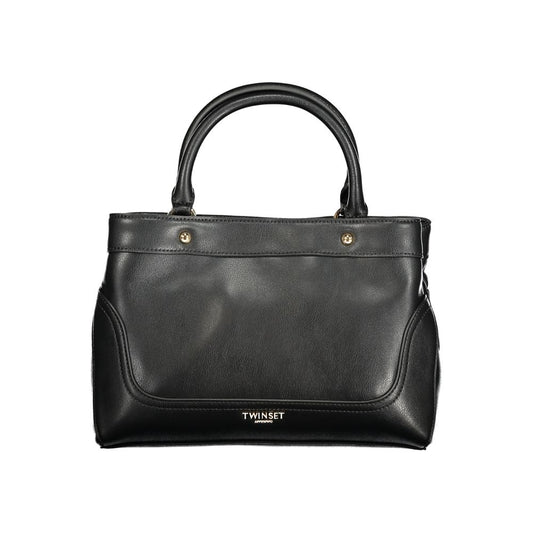 Twinset Black Polyurethane Women's Bag