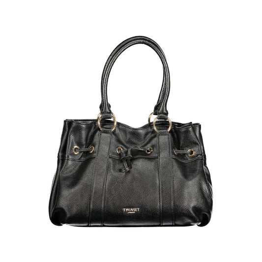 Twinset Black Polyurethane Women Bag