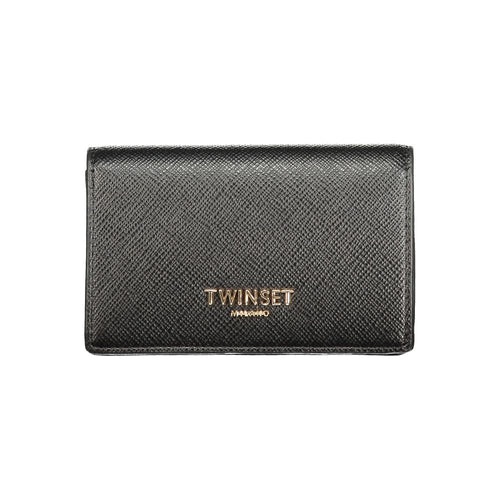 Twinset Black Polyurethane Women's Wallet