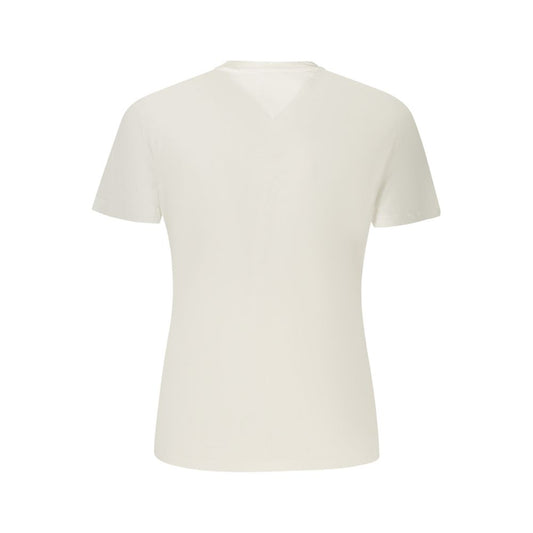 Tommy Hilfiger White Cotton Women's T-Shirt