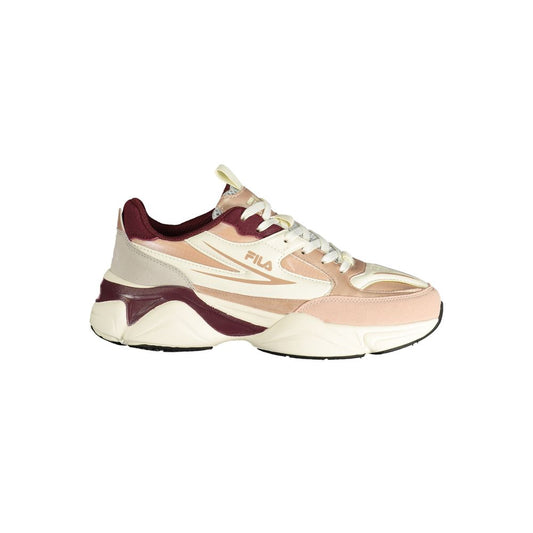 Fila Pink Polyurethane Women's Sneaker