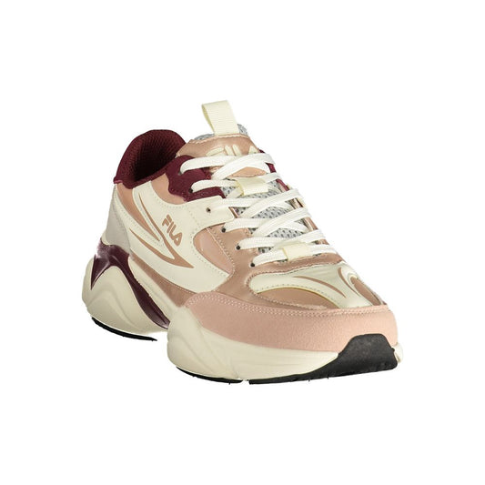 Fila Pink Polyurethane Women's Sneaker