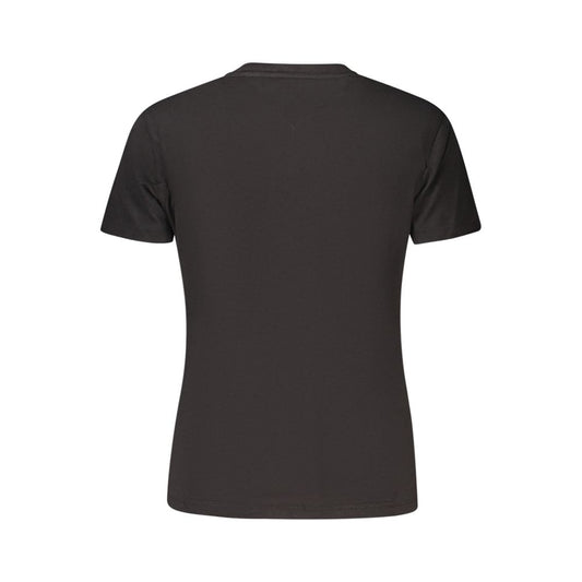 Tommy Hilfiger Black Cotton Women's T-Shirt