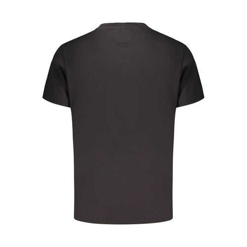 Tommy Hilfiger Black Cotton Men's T-Shirt