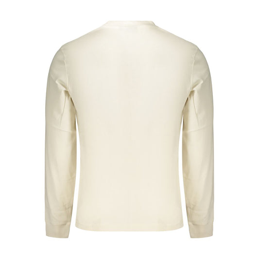 Napapijri White Cotton Men's T-Shirt