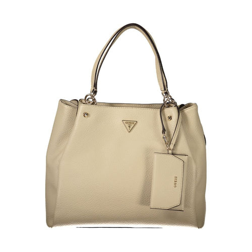 Guess Jeans Beige Polyethylene Handbag