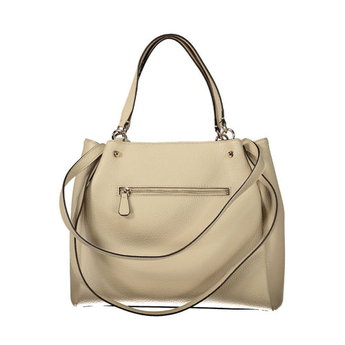 Guess Jeans Beige Polyethylene Handbag
