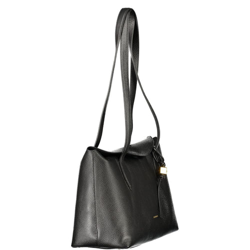 Coccinelle Black Leather Handbag