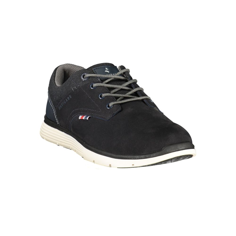 Navigare Blue Polyester Athletic Sneakers