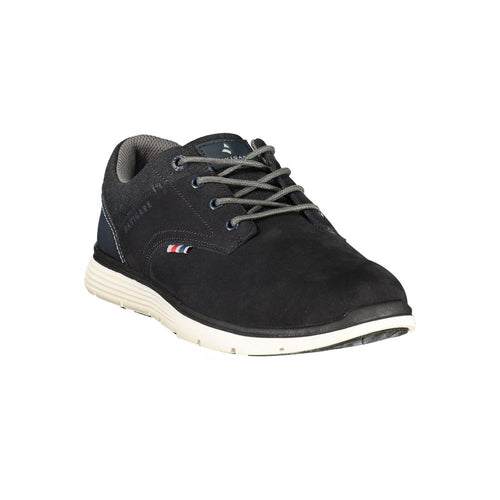 Navigare Blue Polyester Athletic Sneakers