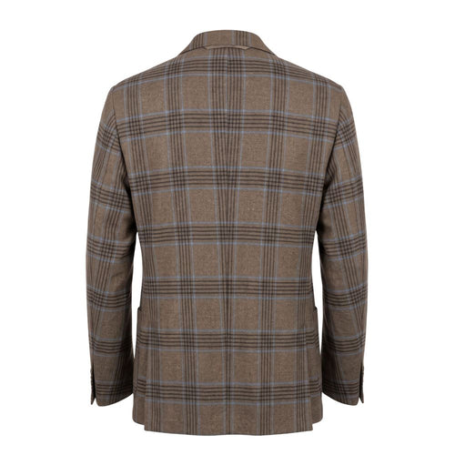 Roberto Pepe Luxury Brown Cotton Men Jacket