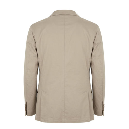 Roberto Pepe Luxury Beige Cotton Men's Jacket