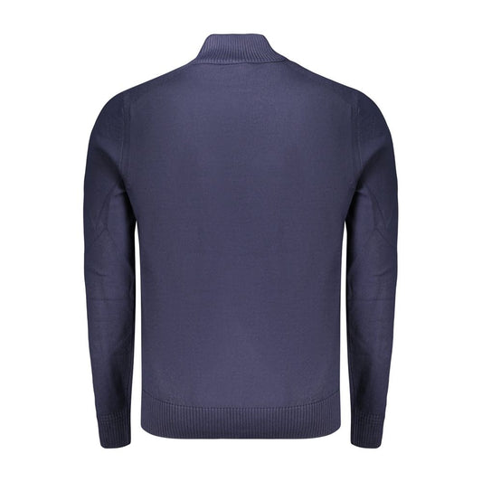 Hugo Boss Blue Wool Men's Sweater