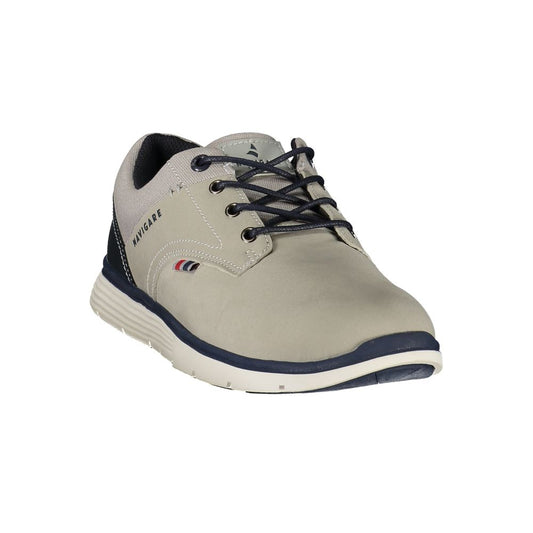 Navigare Gray Polyurethane Men's Sneaker