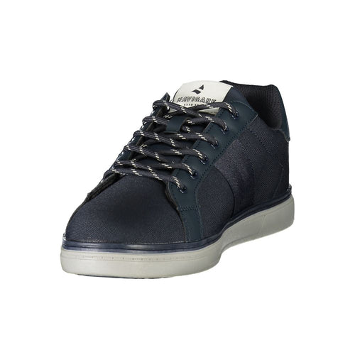 Navigare Blue Polyester Men's Sneaker