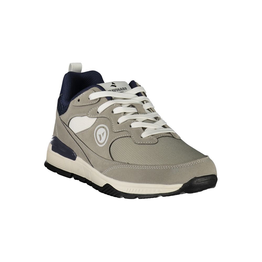 Navigare Gray Polyester Mens Sneaker