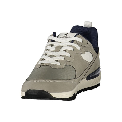 Navigare Gray Polyester Mens Sneaker