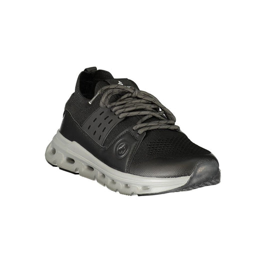 Navigare Black Polyester Men's Sneaker