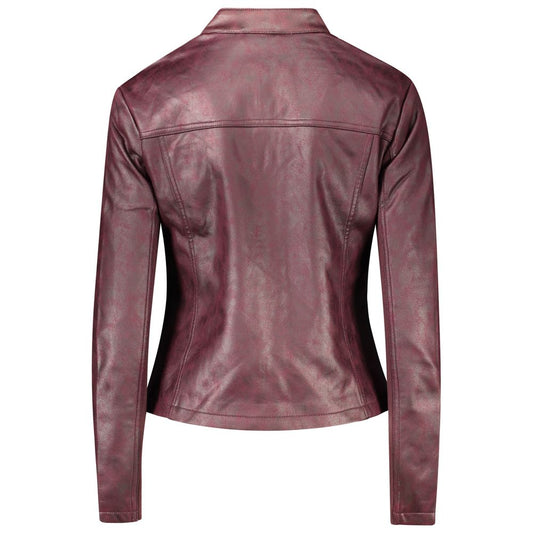 Desigual Purple Polyester Women Jacket