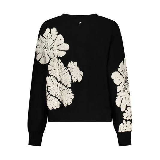 Desigual Black Wool Womens Sweater