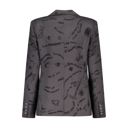 Desigual Black Viscose Women Jacket