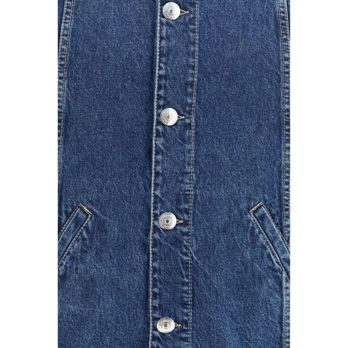 Brunello Cucinelli Blue Cotton Denim Jacket