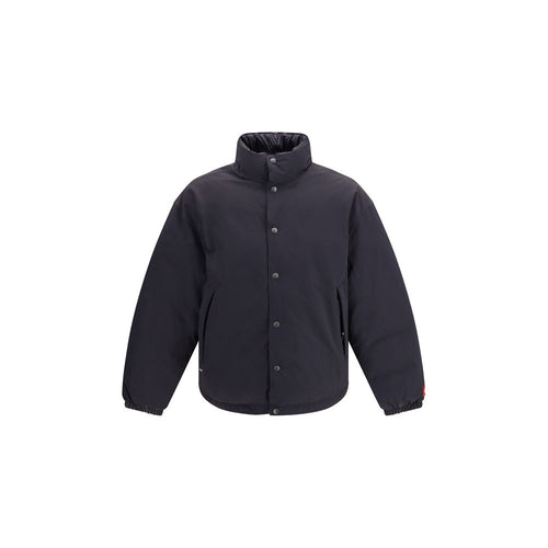 The North Face Gray Cotton Full-Length Jacket