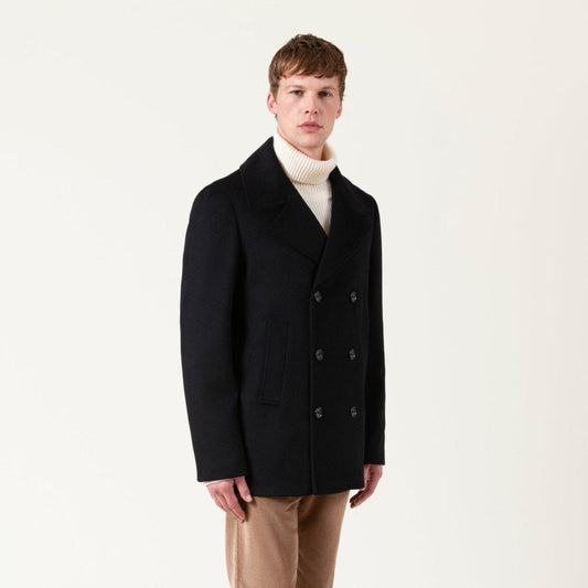 Autore Black Wool Coat
