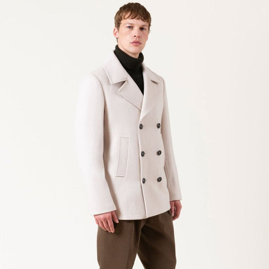 Autore Beige Wool Coat