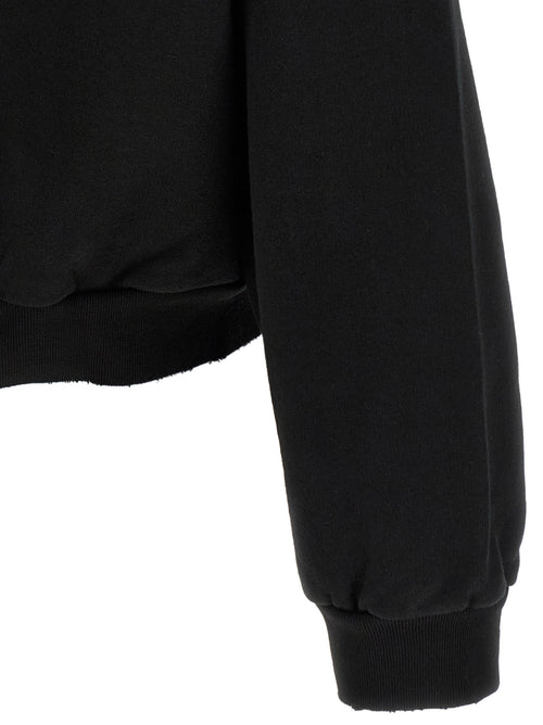 Balenciaga Black Cotton Sweatshirt