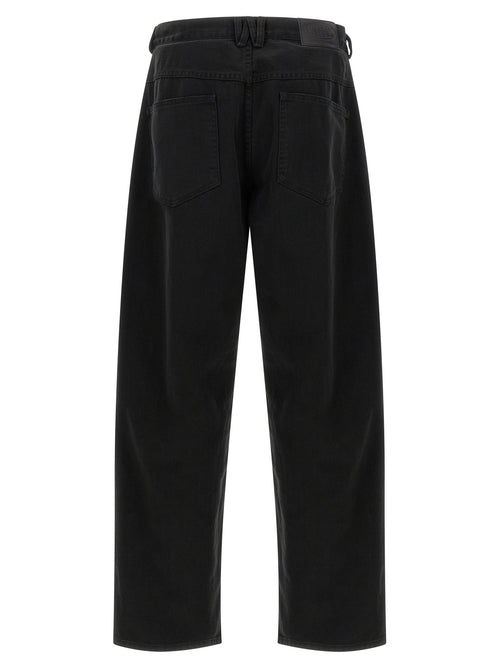 WILLY CHAVARRIA Black Cotton Relaxed Fit Jeans