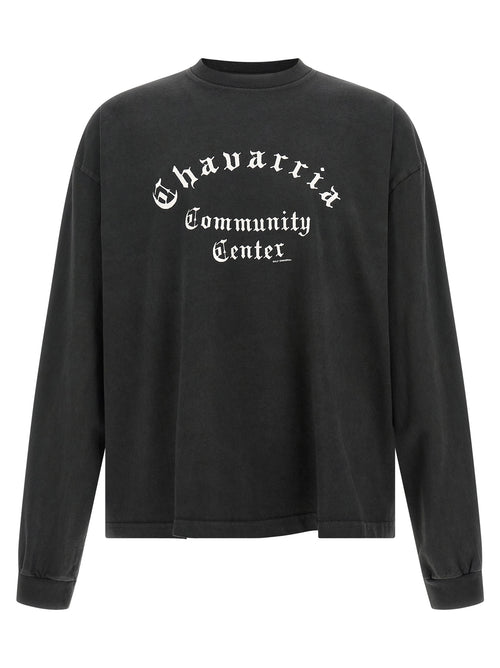 WILLY CHAVARRIA Black Cotton T-Shirt