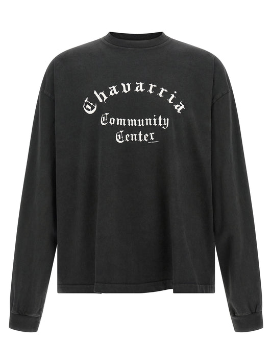 WILLY CHAVARRIA Black Cotton T-Shirt