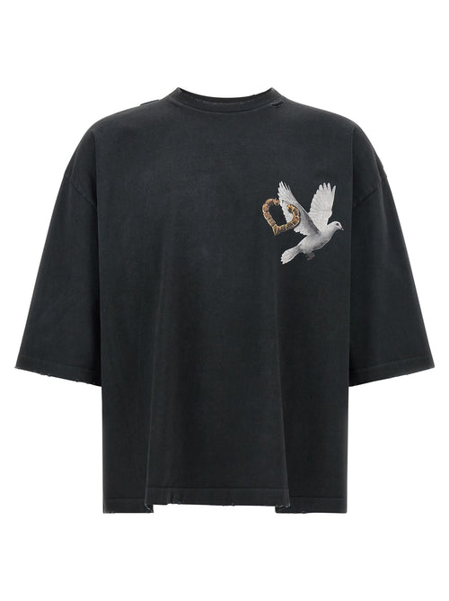 WILLY CHAVARRIA Black Cotton T-Shirt