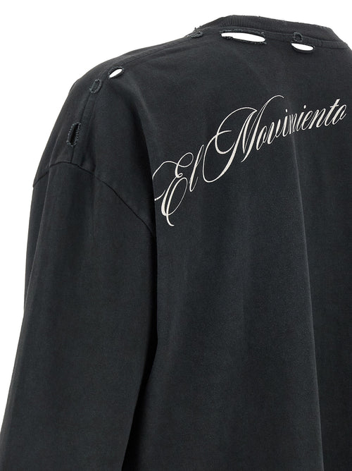 WILLY CHAVARRIA Black Cotton T-Shirt