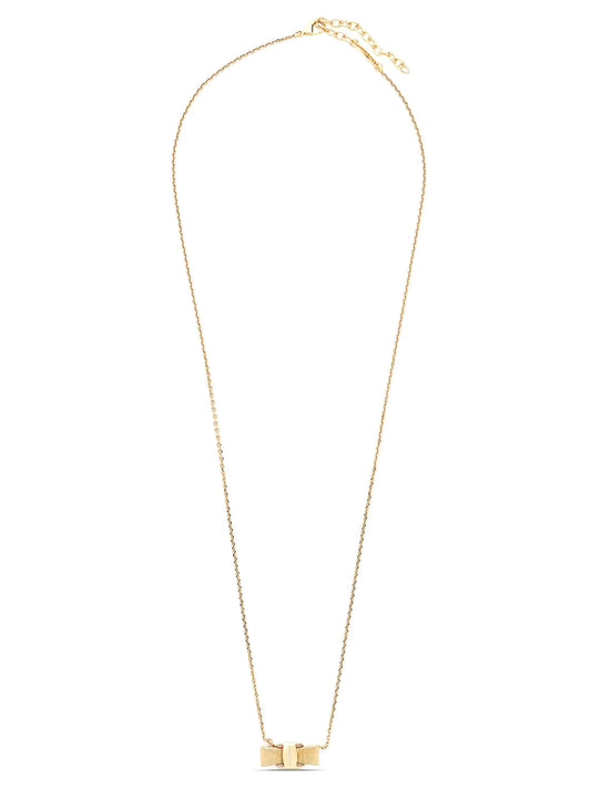Ferragamo Gold Brass Necklace