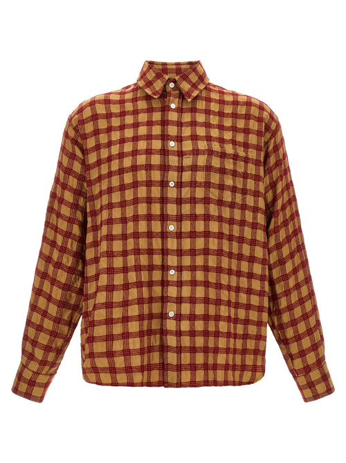 WILLY CHAVARRIA Bordeaux Viscose Blouse