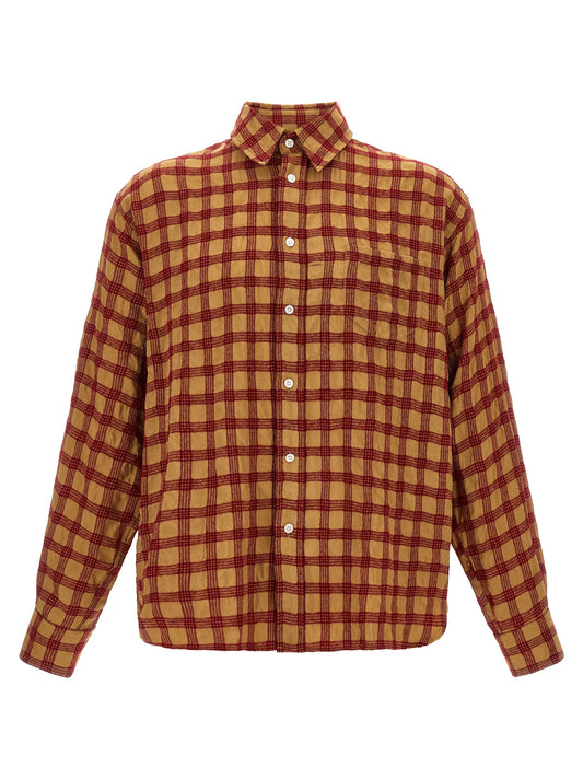 WILLY CHAVARRIA Bordeaux Viscose Blouse