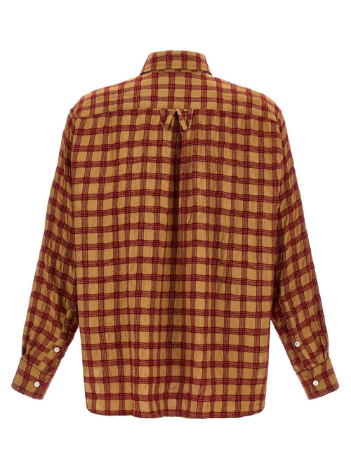 WILLY CHAVARRIA Bordeaux Viscose Blouse