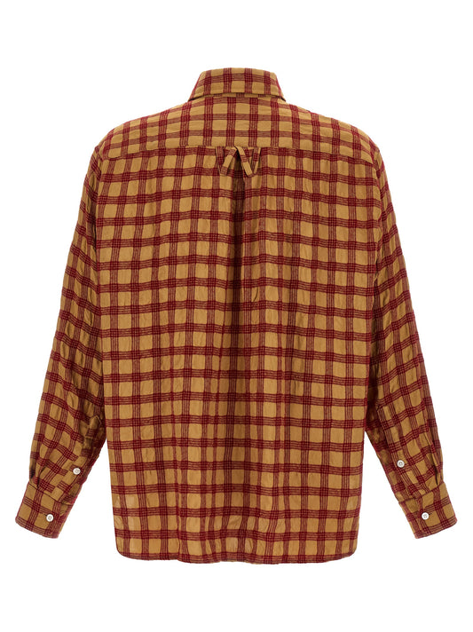 WILLY CHAVARRIA Bordeaux Viscose Blouse