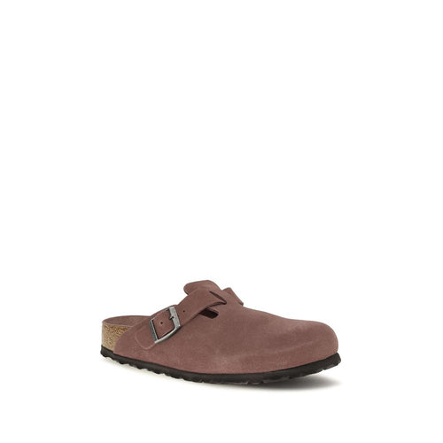 BIRKENSTOCK 1774 Bordeaux Suede Leather Mules