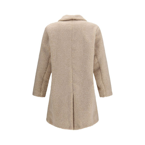 Herno Beige Polyester Coat