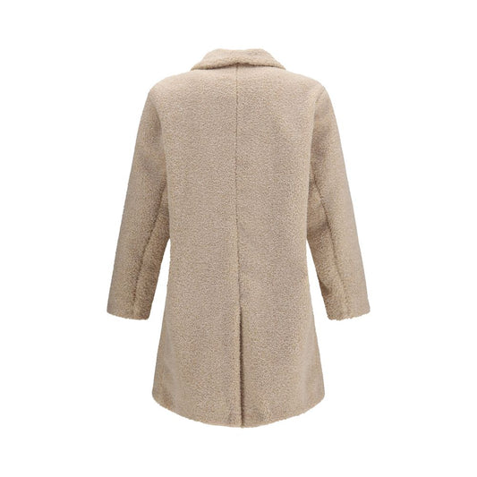 Herno Beige Polyester Coat
