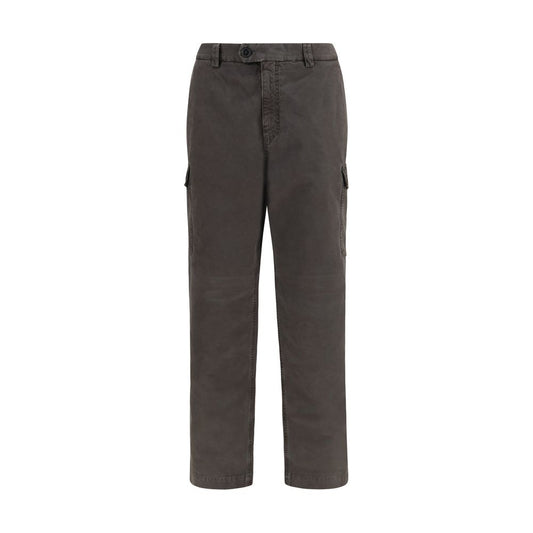 Brunello Cucinelli Brown Cotton Casual Pants